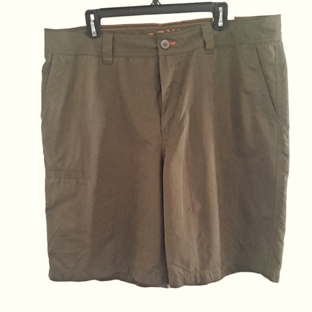 ORVIS Army Green Khahi Shorts